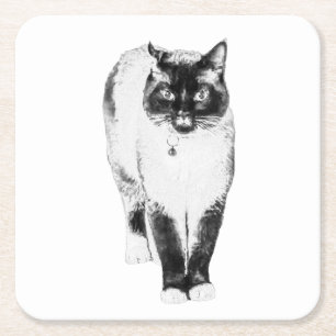 Porta-copo De Papel Quadrado Presença Real