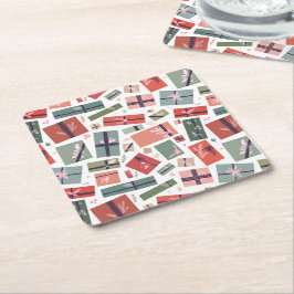 Porta-copo De Papel Quadrado Presentes de higiene