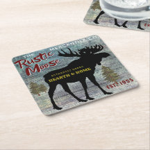 Publicidade Mercantile Rustic Moose Vintage