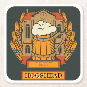 Porta-copo De Papel Quadrado Pubs, Bares Cerveja Quadrada Coaster