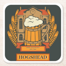 Pubs, Bares, Porta copos de tapete quadrado