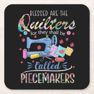 Porta-copo De Papel Quadrado Quiltros Abençoados Piecemakers Quilting Sewing Gi
