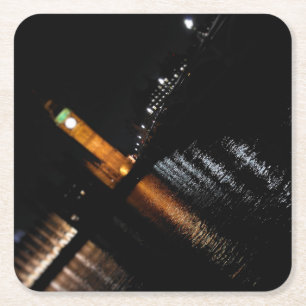 Porta-copo De Papel Quadrado Reflexões sobre Big Ben - Porta copos