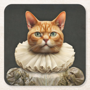 Porta-copo De Papel Quadrado Regal Cat