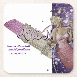 Porta-copo De Papel Quadrado Representante Avon