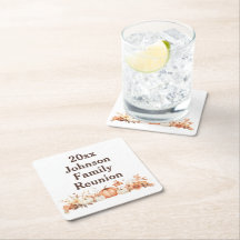 Reunião Familiar outono Ação de Graças Convite