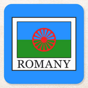 Porta-copo De Papel Quadrado Romani