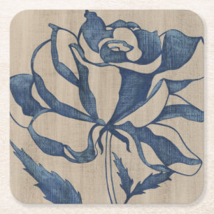 Porta-copo De Papel Quadrado Rosa Indigo
