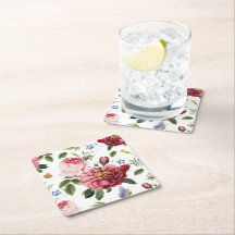Rosas Inglesas Românticas Elegantes Vintage Rosa