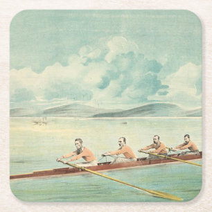 Porta-copo De Papel Quadrado Rower SUPERIOR