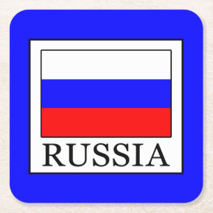 Porta-copo De Papel Quadrado Rússia