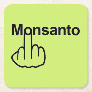 Porta-copo De Papel Quadrado Sacudir Monsanto porta copos