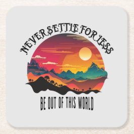 Porta-copo De Papel Quadrado Saia deste mundo