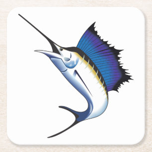 Porta-copo De Papel Quadrado Sailfish
