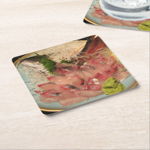 Porta-copo De Papel Quadrado Sashimi 刺 身