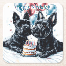 Scottish Terrier Birthday
