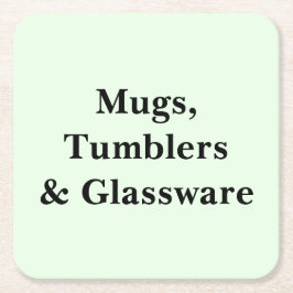 Porta-copo De Papel Quadrado Scroll Down To See These Mugs Tumblers Glassware