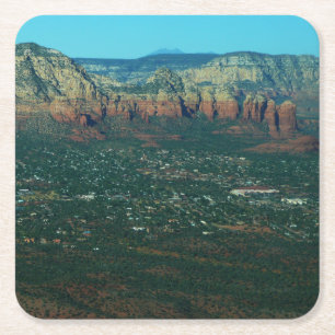 Porta-copo De Papel Quadrado Sedona e Coffee Pot Rock de Cima