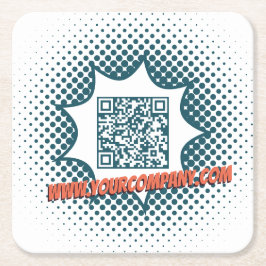 Porta-copo De Papel Quadrado Serviço de Limpeza de promocionais personalizado W