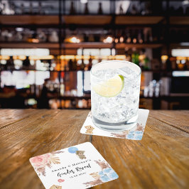 Porta-copo De Papel Quadrado Sexo revelado pelo partido Pampas Teddy Urinista