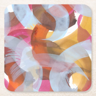 Porta-copo De Papel Quadrado Sherbert I