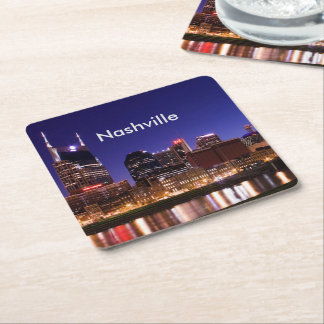 Porta-copo De Papel Quadrado Skyline de Nashville