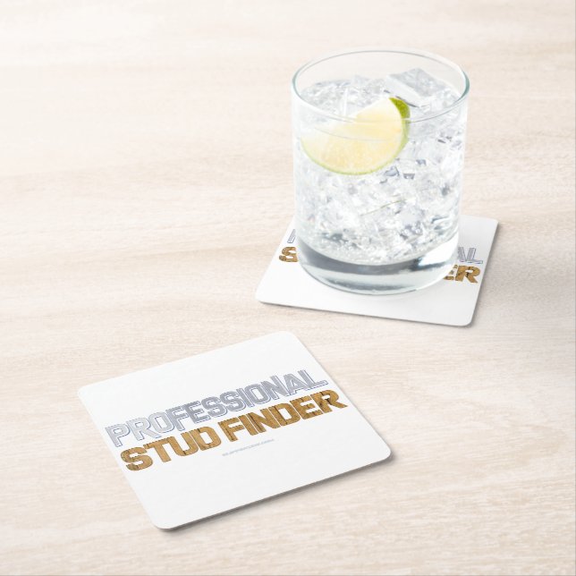 Porta-copo De Papel Quadrado SlipperyJoe's Professional Stud Locder wood 3-D th (Insitu)