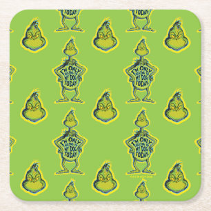 Porta-copo De Papel Quadrado Snarky Grpolegadas Engraçado, só estou falando com