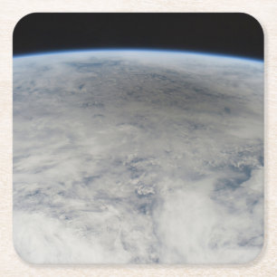 Porta-copo De Papel Quadrado Sombra Da Lua No Pacífico Norte.