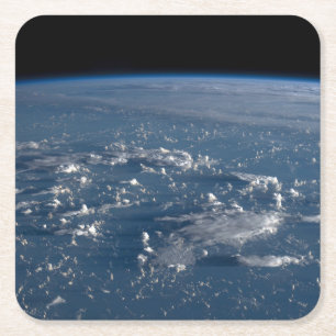 Porta-copo De Papel Quadrado Sombras De Nuvens No Mar Das Filipinas