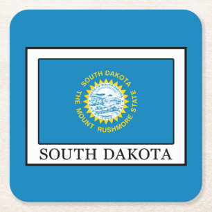 Porta-copo De Papel Quadrado South Dakota