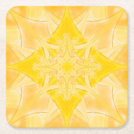 Porta-copo De Papel Quadrado Sunshine Bright