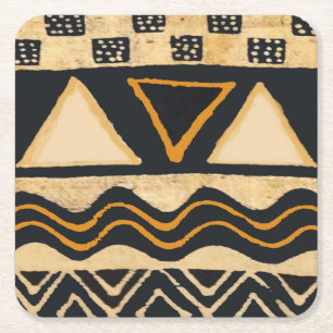 Porta-copo De Papel Quadrado Suportes Africanos