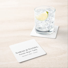 Porta-copo De Papel Quadrado Suportes Personalizados para Bebidas Suportes de P