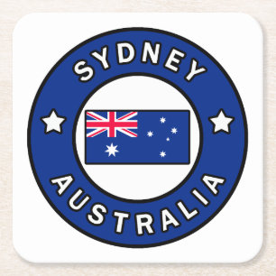 Porta-copo De Papel Quadrado Sydney Austrália