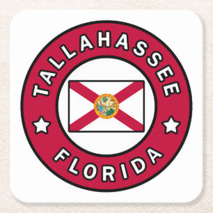 Porta-copo De Papel Quadrado Tallahassee Flórida