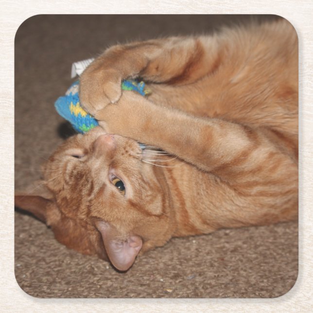 Porta-copo De Papel Quadrado Tater (Frente)