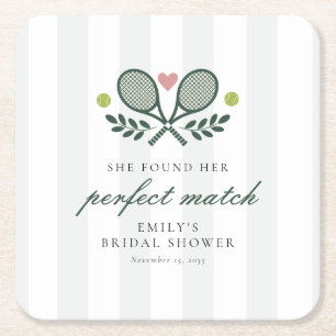 Porta-copo De Papel Quadrado Tênis Casamento Perfeito Chá de Noiva