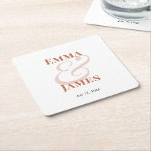 Terracotta Ampersand Casamento | 