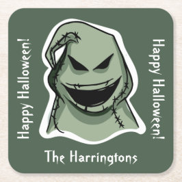 Porta-copo De Papel Quadrado Texto personalizado e cores 1/4 Criações do Dia da