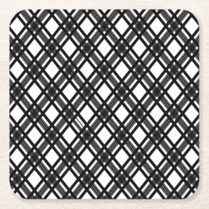 Porta-copo De Papel Quadrado Textura das listras