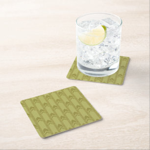 Porta-copo De Papel Quadrado The Backrooms Coasters