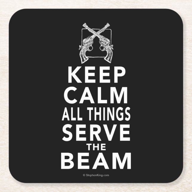 Porta-copo De Papel Quadrado Todas as coisas servem o feixe (Frente)