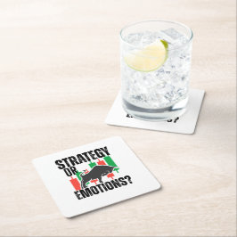 Porta-copo De Papel Quadrado Trade Motivation | Bull market | Strategy