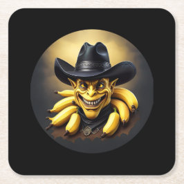 Porta-copo De Papel Quadrado Troll da República Banana