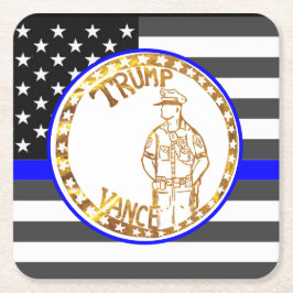 PORTA-COPO DE PAPEL QUADRADO TRUMP 2024