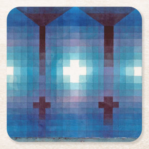 Porta-copo De Papel Quadrado Tumba em Três, Klee