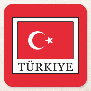Porta-copo De Papel Quadrado Türkiye