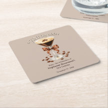 Um Martini Espresso Um Pouco Mais Velho Castanho A