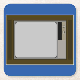 Porta-copo De Papel Quadrado Um pouco dos anos 60.